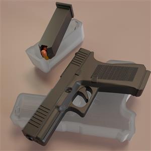 Silikoninė forma - Glock