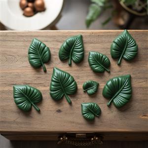 Silikoninė forma - Lapai