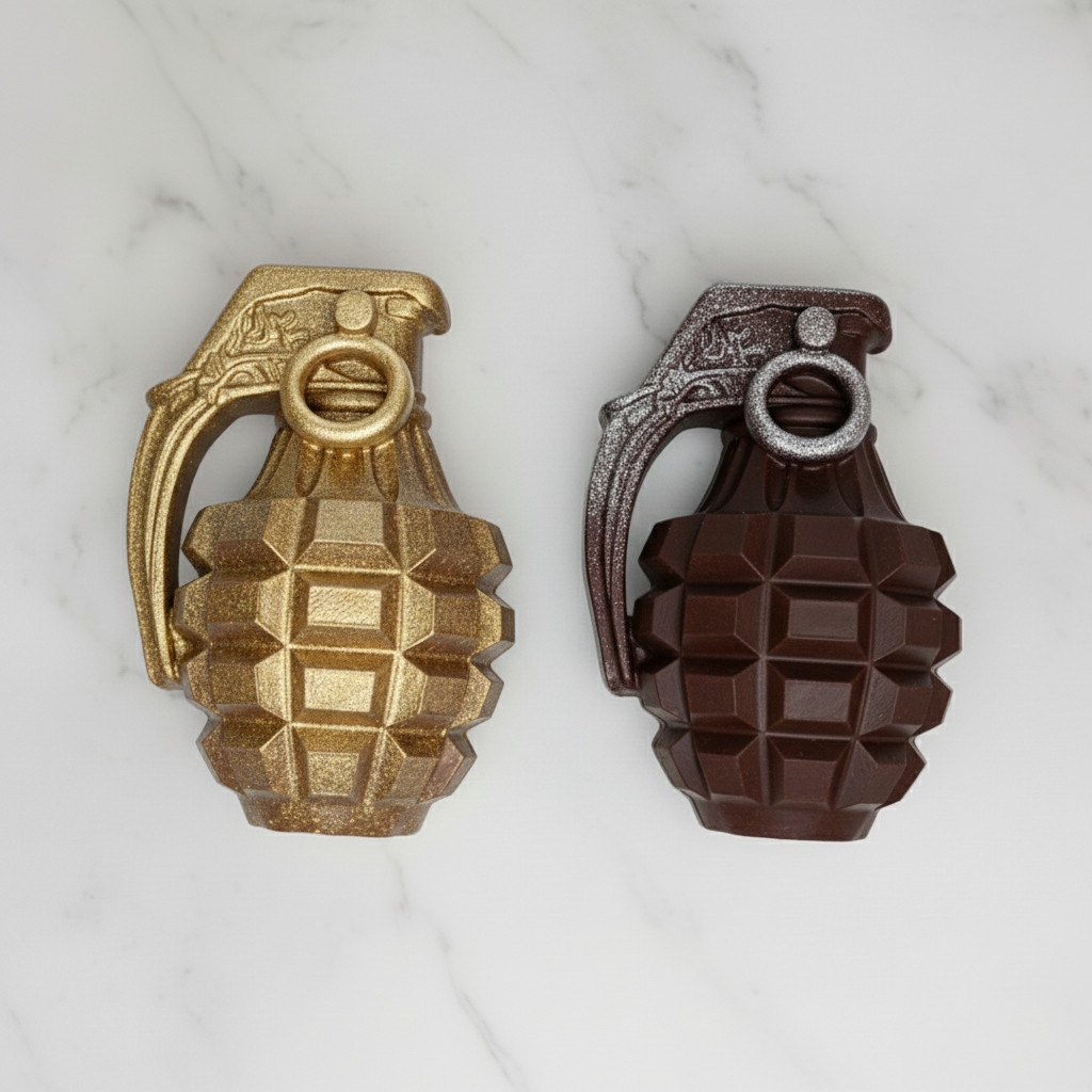 Silicone mold - Grenade  (56x80mm)